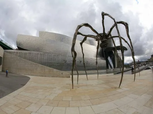 Trabajo de Difel mármol en el museo Guggenheim