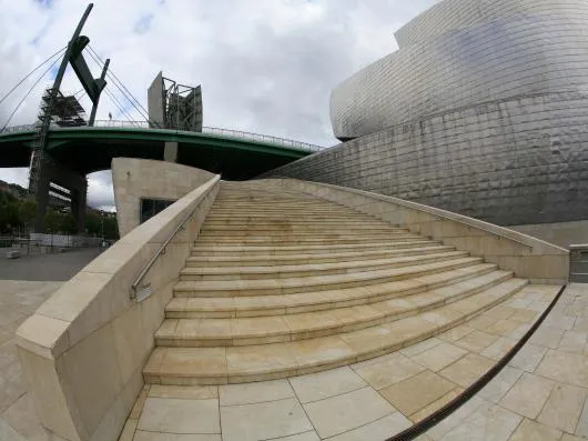 Trabajo de Difel mármol en el museo Guggenheim