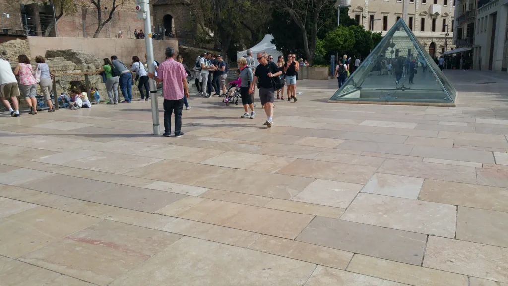 Plaza de la Alcazabilla en Malaga