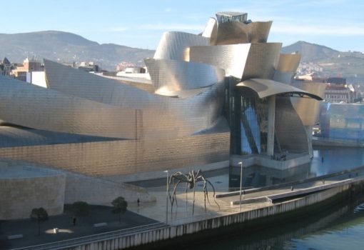 Trabajo de Difel mármol en el museo Guggenheim
